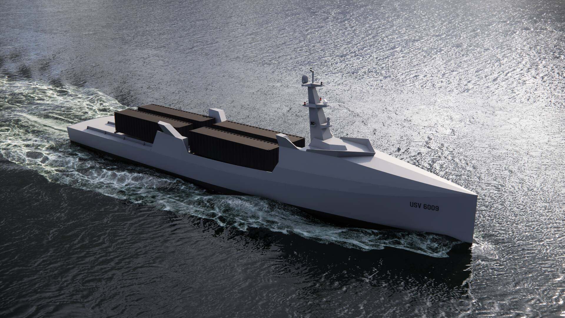 Modular Container Military Liberty Class — Blue Water Autonomy | Sea Drone World